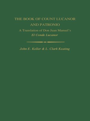 cover image of The Book of Count Lucanor and Patronio